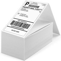 Étiquettes autocollantes en papier imperméable pour impression de codes-barres 4 x 6 pouces, pour la promotion, les épiceries et les supermarchés