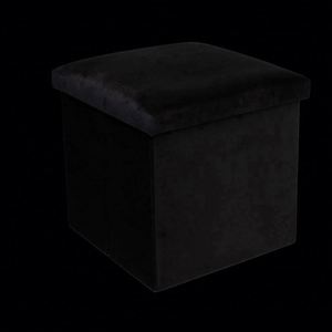 Tabouret moderne pour salon, meuble de rangement en tissu, acier inoxydable, bambou, qualité supérieure, échantillon disponible, tabourets de comptoir - Product Image 3