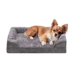 Cama Ortopédica Jumbo para Perros, para Razas Grandes y Extra Grandes, Funda Extraíble y Lavable, Rectangular Sólida, <span class=keywords><strong>de</strong></span> Polialgodón Cálido para Invierno - Product Image 6
