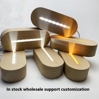 Lampe LED de style moderne en forme de petite bouteille de vin, base de lampe DIY, lumière nocturne lumineuse sans fil, commande tactile, éclairage intelligent pour la maison, dimmable