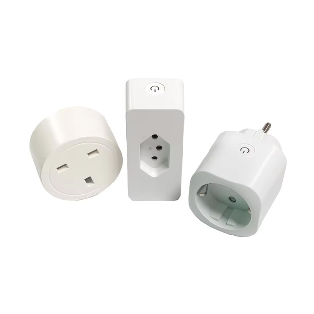 Tuya Smart 16A WiFi IP20 Rated Wall Socket Power Monitor UK Plug Google Home Alexa Support /Wi-Fi Network Compatible