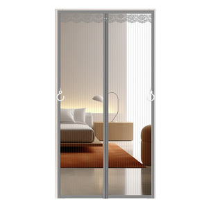 Cortina Magnética para Puerta, Estilo 2025, Mosquitera, Pantalla Contra Insectos, Hecha de Poliéster, Diseño Moderno, Impermeable, Personalizable, Venta al Por Mayor - Product Image 6