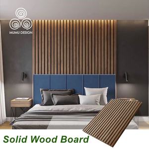 MUMU — panneau de <span class=keywords><strong>baguette</strong></span> Flexible <span class=keywords><strong>MDF</strong></span> 3D, carreaux décoratifs en bois, panneaux muraux pour murs incurvés - Product Image 6