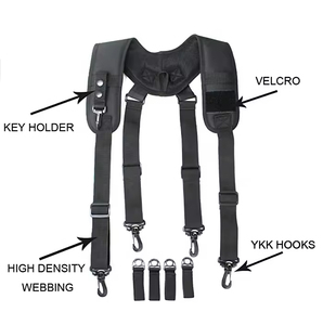 Cinturón Táctico Acolchado con Tirantes Ajustables, Arnés de Cinturón Táctico - Product Image 3