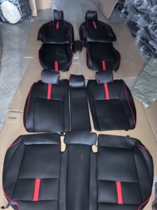 Housse de siège de voiture en cuir pleine couverture, siège Recaro, housse automobile durable et confortable, adaptée à HONDA/TOYOTA/LEXUS/MAZDA/<span class=keywords><strong>BMW</strong></span>/AUDI - Product Image 4