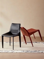 Chaises de salle à manger en cuir véritable VL Modern Home Furniture pour restaurant, hôtel, banquet