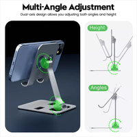 Support de tablette portable réglable en hauteur, pliable, antidérapant, en alliage, pour la dissipation de la chaleur, tendance