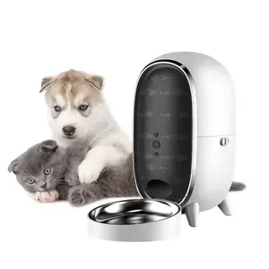 Smart Video Wifi/app Feeding Bowl Electric Cat Dog Camera Treat Dispenser Automatic Pet Food Feeder