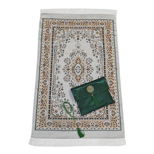 Tappetino da Preghiera Islamico Pieghevole per Viaggi, Casa, Ufficio, Moschea, Leggermente Imbottito, Portatile, Antiscivolo, Tappeto per Umrah, Tappetino da Preghiera Musulmano - Product Image 4