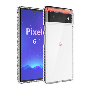 Transparente Clara Diáfana Hialina Funda De Celular Móvil Teléfono Para Google <span class=keywords><strong>Pixel</strong></span> 6 Con Botones Independientes - Product Image 6