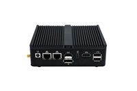 OEM precio de fábrica Intel N200 DP Tipo-c Pantalla Barebone RS232COM N100 Mini BOX PC