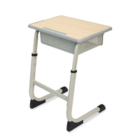 Vente en gros d'usine d'un ensemble de chaises de table de lecture en plastique à double usage pour étudiants Uai