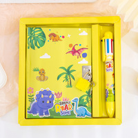 Fournitures de papeterie, ensembles de cadeaux promotionnels pour les étudiants, rentrée scolaire, ensembles de blocs-notes à spirales à feuilles mobiles, carnets avec stylo