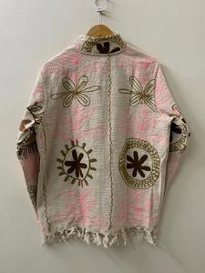 Manteau en coton TNT Suzani brodé à la main Veste bohème d'hiver Veste brodée à la main pour femmes Cadeau - Product Image 4