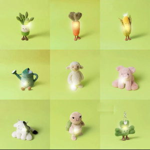 Jelly Cat ตุ๊กตาของเล่นรูปหมีกระต่ายใส่ผัก, ตุ๊กตาของขวัญมาใหม่26ชิ้น - Product Image 5