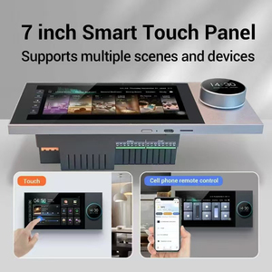 <b>Smart</b> Switch Control Android 8.1 Gateway 8CH Audio Player MODBUS for Home Automation 7 Inch Touch Screen - Product Image 4
