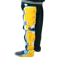 Sangle réglable Attelle de fixation des articulations des enfants pour blessure au genou cheville pied Sangle de fixation des membres inférieurs