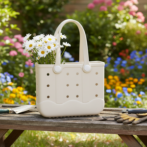 Sac de plage multifonctionnel imperméable en EVA, kit de jardinage avec cisailles et gants de jardinage pour l'entretien des jardins en plein air - Product Image 6