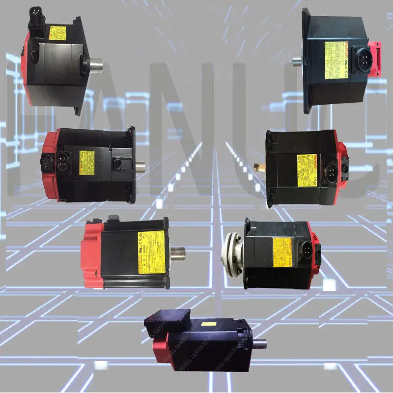 1 Stuk Fanuc A06B-0163-B176 Servomotor A06b0163b176 Refurbiche Uitgaven Verzending