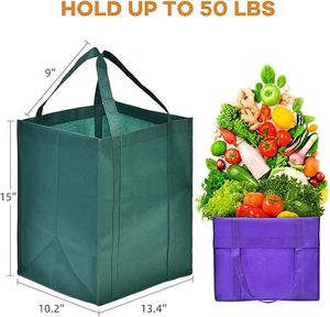 Bolsa de Compras Personalizada, Educativa, Colorida, Ultrasónica, para Exteriores, Resistente, Extra Grande, de Tela No Tejida - Product Image 2