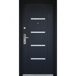 TECHTOP Porta <span class=keywords><strong>Esterna</strong></span> in Metallo Resistente, Semplice e Pratica, con <span class=keywords><strong>Apertura</strong></span> Singola, Impermeabile, per Progetti Residenziali Europei - Product Image 1