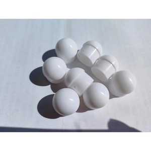 ฝาปิดปลายท่อพลาสติกสีขาวแบบโค้ง 18 มม. ยี่ห้อ Han Zhe สำหรับเชื่อมต่อ - Product Image 1