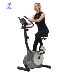 Vélo d'exercice électrique compact <span class=keywords><strong>Pro</strong></span> Fitness de haute qualité avec résistance réglable, écran LCD et cadre en acier pour usage domestique intérieur - Product Image 2