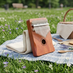Mini <span class=keywords><strong>Kalimba</strong></span> à 17 touches, piano à pouce le plus vendu, idéal pour les cadeaux d'anniversaire des enfants - Product Image 3