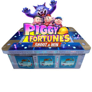 Nouveau produit, machine de jeu de pêche à haute capacité de maintien, 55 pouces, 8 joueurs, table <span class=keywords><strong>Ocean</strong></span> King 4 Piggy Fortunes - Product Image 1