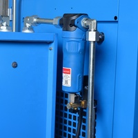 Compresseur d'air à vis à vitesse fixe 4-en-1 électrique silencieux 7,5KW/11KW/15KW haute pression, moteur à air refroidi par air, nouvelle technologie