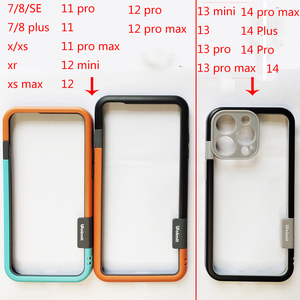 Ốp lưng cho <span class=keywords><strong>iPhone</strong></span> 14 13 12 mini 11 Pro Max 7 8 Plus XS XS Max XR hai màu viền Ốp lưng mềm <span class=keywords><strong>TPU</strong></span> + PC Ốp da - Product Image 4