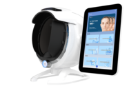 Détecteur de peau intelligent professionnel A6 Ai Analyseur numérique 3D contrôlé par Wifi Scanner facial à miroir magique pour visage cible
