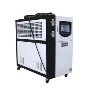 Equipo de refrigeración refrigerado por agua Industrial, enfriador pequeño portátil para acuario, precio de fábrica, 5HP, fabricación China