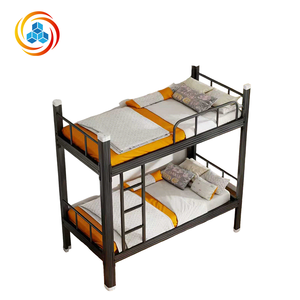 เตียงสองชั้นแบบลอฟท์ทันสมัยพร้อมโครงเหล็กสำหรับห้องนอนและอพาร์ตเมนต์ - Product Image 3