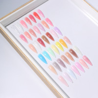KNC Nude Clear Milky White Extension auto-nivelante UVGel Nail Polish Quick Building Private Label Builder Nail Extensions Gel2kg