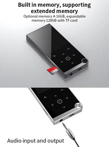Reproductor MP3 de 8/16 GB, Reproductor de Música Portátil de 2.4 Pulgadas con Radio FM, Reproductor de Video, Libro Electrónico, BT4.2, MP3, MP4 - Product Image 5