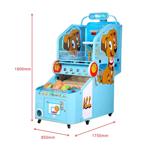 Máquina de Juegos Arcade CORRA Modelo 068 Nueva para Niños, Juego de Baloncesto Operado con Monedas, Inglés, 1 Año de Garantía - Product Image 2