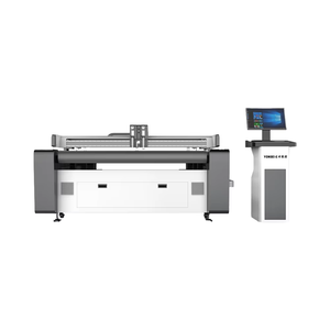 Machine automatique de découpe de table en caoutchouc et en éponge CNC à engrenage avec couteau vibrant - Product Image 1