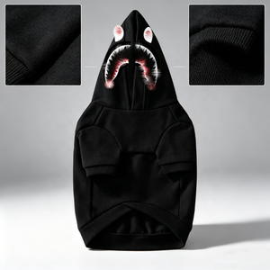 Sweat-shirt pour chien à motif requin tendance, vêtement décontracté pour animaux de compagnie, sweat-shirt pour chiot pour <span class=keywords><strong>les</strong></span> <span class=keywords><strong>promenades</strong></span> en plein air et le quotidien - Product Image 3
