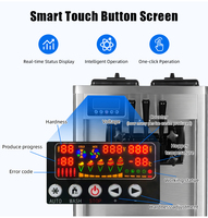 Machine à crème glacée molle 3 saveurs en acier inoxydable OEM ODM pour les entreprises