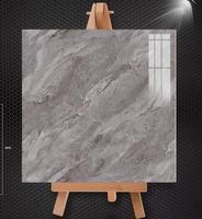 Azulejos de Porcelana Modernos con Aspecto de Mármol Brillante, 800x800mm, Resistentes al Desgaste, para Pisos y Paredes, para Sala de Estar, Cocina, Baño, Comedor, Villa