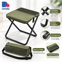 Tabouret pliant léger pour l'extérieur, équipement de camping portable, chaise simple à bandoulière, tabouret compact à main