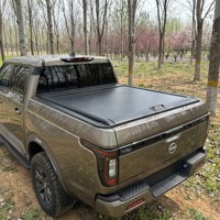Couverture de benne rigide électrique manuelle enroulable pour Nissan Navara PRO Z9, en aluminium, rétractable, étanche, verrouillable, haute qualité