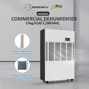 Déshumidificateur commercial et industriel JJPRO Greenfly 2026 R410A avec compresseur, écran LED et contrôle intelligent de l'humidité pour garage, hôtel, maison - Product Image 3