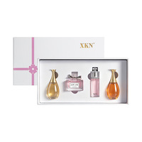 Mini-échantillons de parfums de luxe pour hommes et femmes, longue tenue, pour le commerce international, coffret cadeau, senteurs boisées et crémeuses