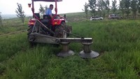 Faucheuse à tambour à bas prix pour l'Amérique du Sud, coupe-herbe pour usage agricole, entretien facile