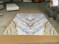 Panel de Pared Decorativo 3D Premium de PVC con Textura de Mármol, Lámina de PVC con Efecto Mármol para Diseño de Sala de Estar y Oficina
