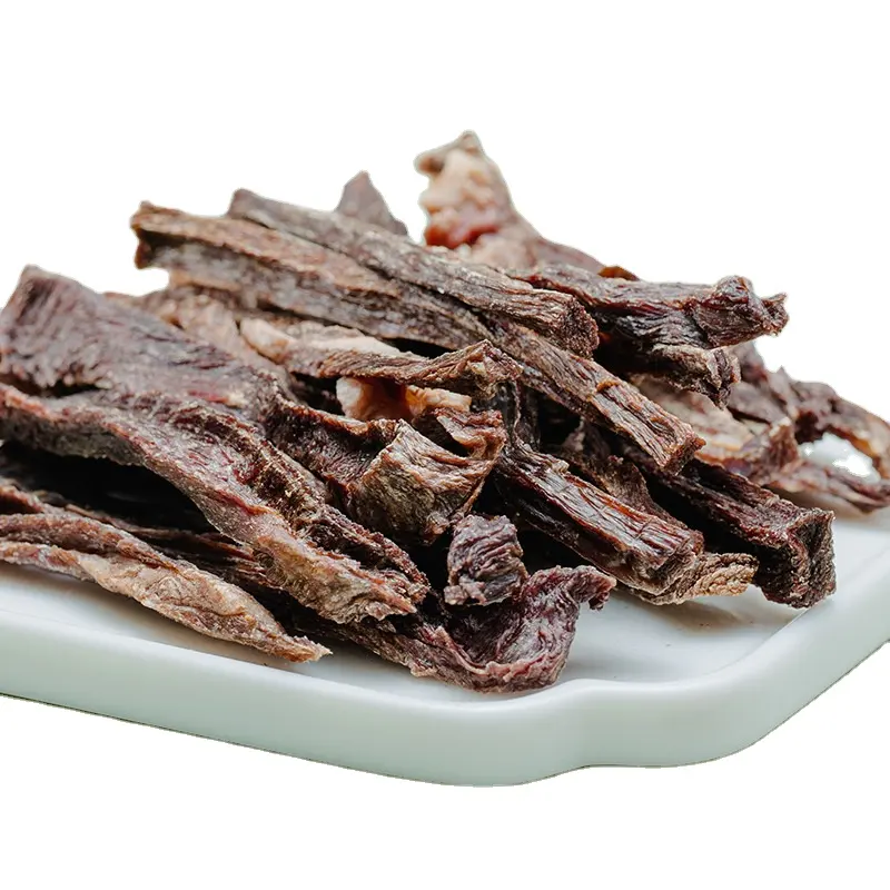 Treats Beef jerky pet treats Natural delicious Premium beef wholesale High nutrition helps dogs stay healthy and active