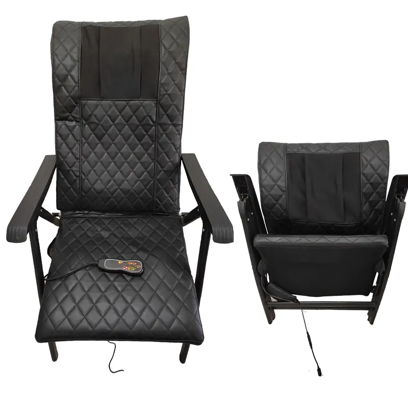 Fourniture d'usine chaise de massage pliable portable cou dos pétrissage chaise de massage pliante