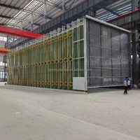 Cabine de peinture mobile télescopique 2026 à entraînement électrique, gonflable et rétractable